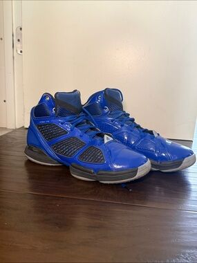 adidas Adizero Rose 1.5 Restomod royal blue basketball shoes, size 9 men’s